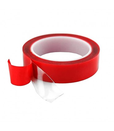 Hunter 121 Industrial Grade Double-Sided Polyester Tape - 12mm, 18mm & 24mm x 10 Yards