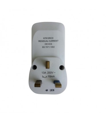 T&J Electric RCD Safety Protection Socket Adaptor