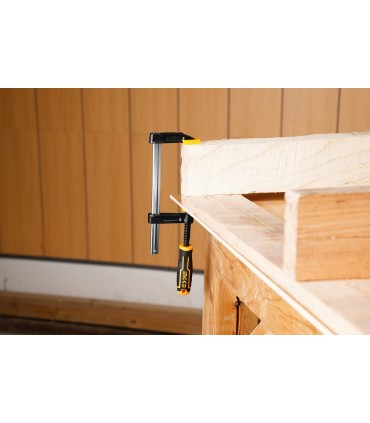 Ingco HFC020503 50 x 250mm Strong Grip Plastic Handle F Clamp