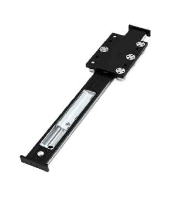 ecoWare DS-2301-SC-BLK Aluminium Invisible Soft Close Slide