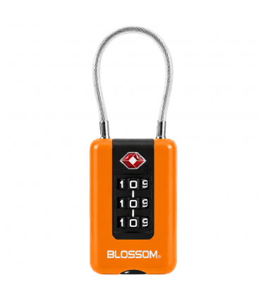 Blossom TSA23902 Anti-Rust Zinc Alloy Combination Padlock