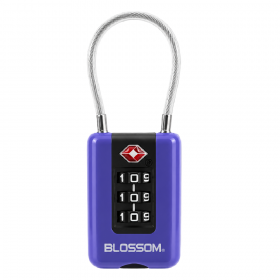 Blossom TSA23902 Anti-Rust Zinc Alloy Combination Padlock