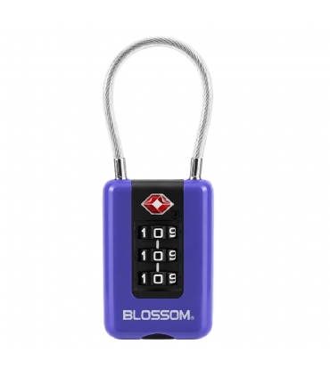 Blossom TSA23902 Anti-Rust Zinc Alloy Combination Padlock