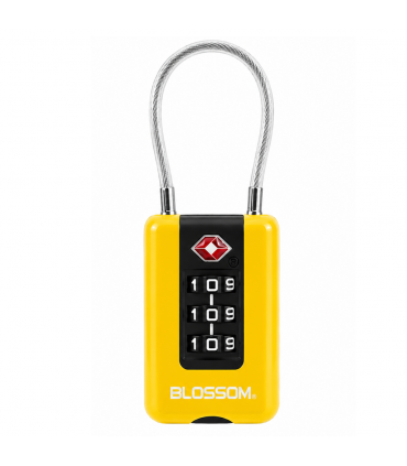Blossom TSA23902 Anti-Rust Zinc Alloy Combination Padlock