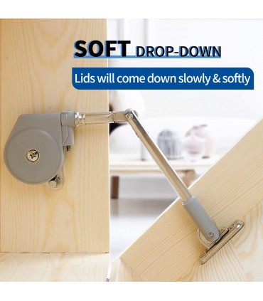 ecoWare S-NSD-39 Lid Support Down Stay - Nickel
