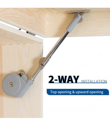 ecoWare S-NSD-39 Lid Support Down Stay - Nickel