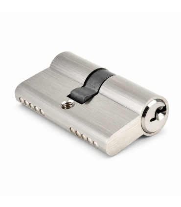 HardwareSpecialist Double Key Cylinder Lock Satin Nickel - 60mm / 70mm