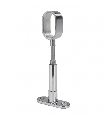 Wardrobe Adjustable Height Hanging Rail Middle Support Bracket