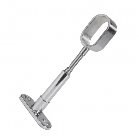 Wardrobe Adjustable Height Hanging Rail Middle Support Bracket