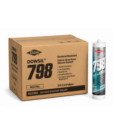 Dowsill 798 Cold and Cleanroom Silicone Sealant 310mL - 1 Carton