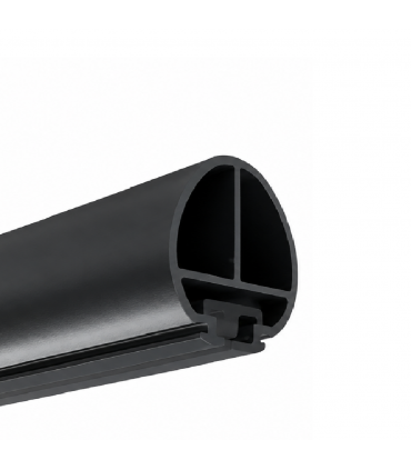 ecoWare CHP-OV203010-DG Oval Hanging Rod - Dark Grey