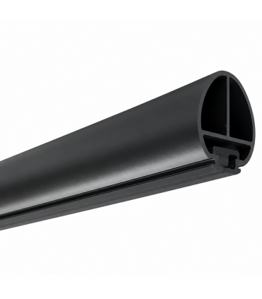 ecoWare CHP-OV203010-DG Oval Hanging Rod - Dark Grey