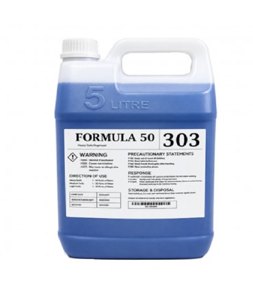 Formula 50 303 Industrial Degreaser & Oil Remover - 5 Litre