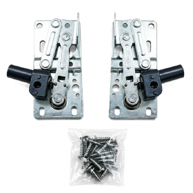ecoWare HG-TH-OUT Flip-Out Sink Tray Hinge Set - Nickel