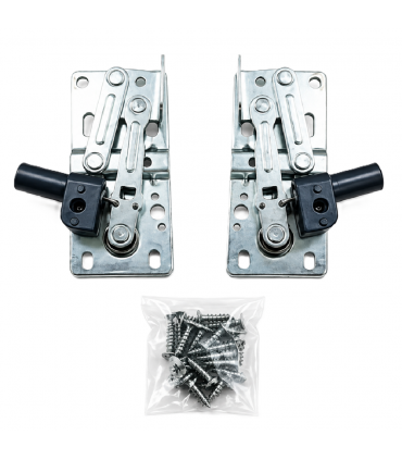 ecoWare HG-TH-OUT Flip-Out Sink Tray Hinge Set - Nickel