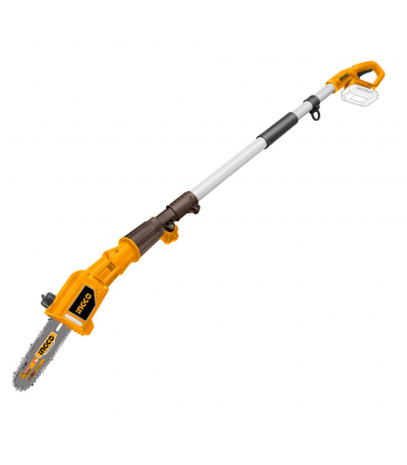 INGCO CPTS201681 20V P20S Cordless Pole Saw & Hedge Trimmer Combo Kit