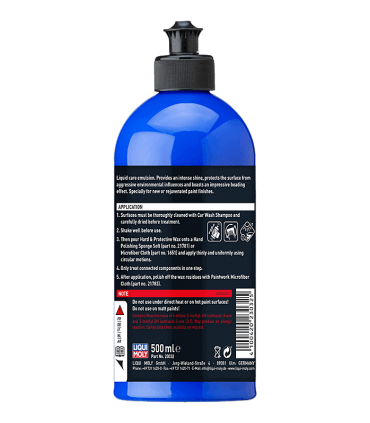 Liqui Moly 23032 Long Term Protection Wax - 500mL