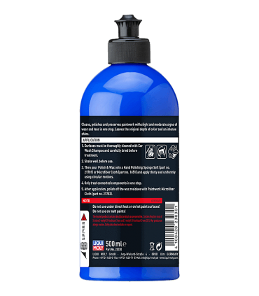 Liqui Moly 23030 Polish & Wax - 500mL