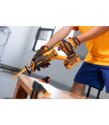 Ingco CRSLI2108 20V Lithium-Ion Brushless Cordless Recipro Saw - Bare Unit