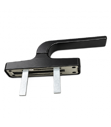 Hardware Specialist Aluminium Black Lever Door Handle