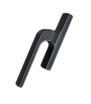 Hardware Specialist Aluminium Black Lever Door Handle