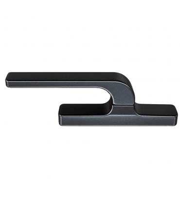 Hardware Specialist Aluminium Black Lever Door Handle
