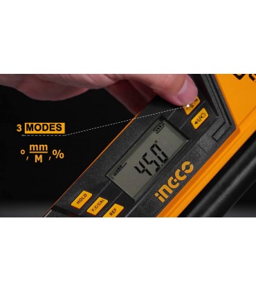 Ingco HSL08060D 60cm Magnetic Carpenter's Digital Spirit Level