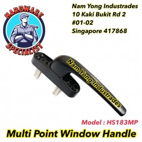 Hardware Specialist Multi Point HS184MP Window Handle with Key