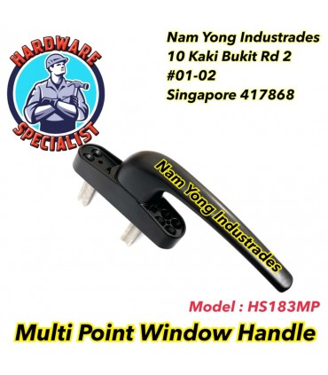 Hardware Specialist Multi Point HS184MP Window Handle with Key