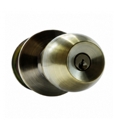 Nelon 5872 Cylindrical Round Knob Door Lock with Keys