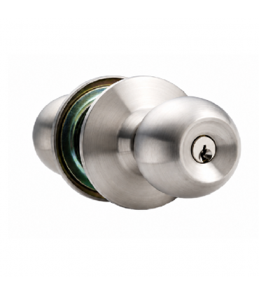 Nelon 5872 Cylindrical Round Knob Door Lock with Keys