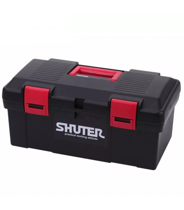 Shuter TB-902/TB-905 11L Professional Tool Box with 1 Tray and Plastic Locks