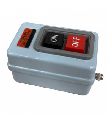 Hardware Specialist BS-215B 15A 500V 2.2kW Power Push Button