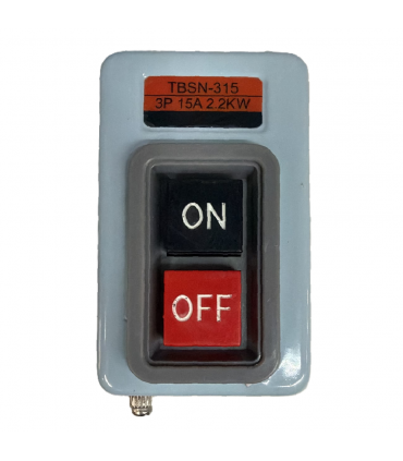 Hardware Specialist BS-215B 15A 500V 2.2kW Power Push Button