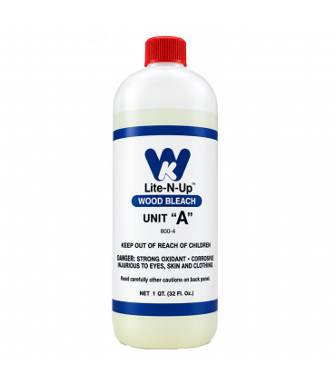 Wood Kote Lite-N-Up 800-4 Wood Bleach A+B - 1 Quart Kit