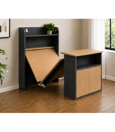 ecoWare CS16 Space-Saving Compact Folding Table