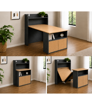 ecoWare CS16 Space-Saving Compact Folding Table