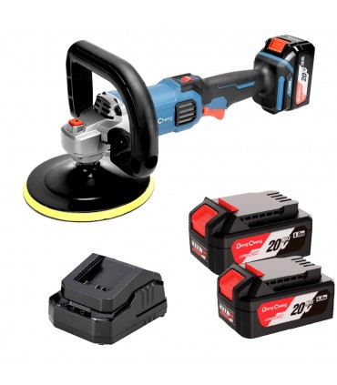 Dong Cheng DCSP02-180 20V MAX Brushless 180mm Cordless Polisher Kit