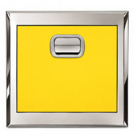 Sobek SS-005 Auto-Lock Stainless Steel 536mm x 482mm Chute Hopper Door