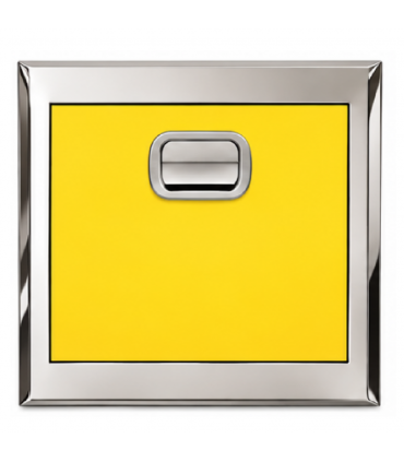 Sobek SS-005 Auto-Lock Stainless Steel 536mm x 482mm Chute Hopper Door