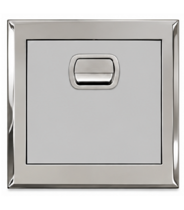 Sobek SS-003 Magnetic Closure Stainless Steel 430mm x 400mm Chute Hopper Door