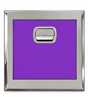 Sobek SS-003 Magnetic Closure Stainless Steel 430mm x 400mm Chute Hopper Door