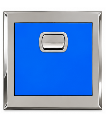 Sobek SS-003 Magnetic Closure Stainless Steel 430mm x 400mm Chute Hopper Door