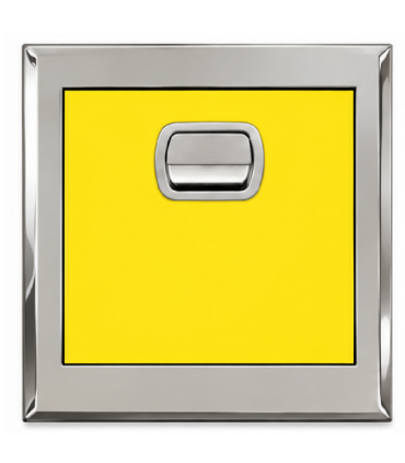 Sobek SS-003 Magnetic Closure Stainless Steel 430mm x 400mm Chute Hopper Door