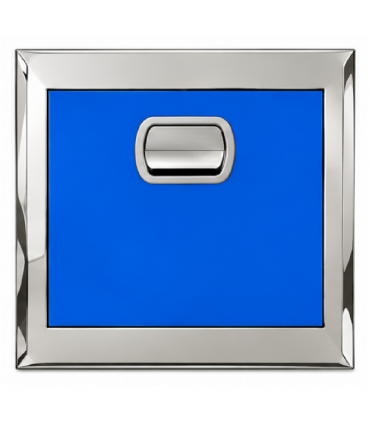 Sobek SS-007 Auto-Lock Stainless Steel 430mm x 400mm Chute Hopper Door