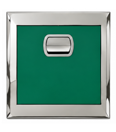 Sobek SS-007 Auto-Lock Stainless Steel 430mm x 400mm Chute Hopper Door