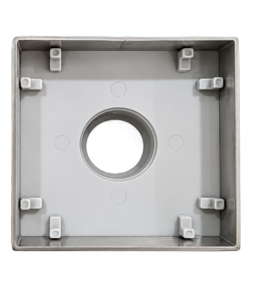 Sobek 4 inch Floor Trap V2.0 Stainless Steel and PVC with Magnetic Closure