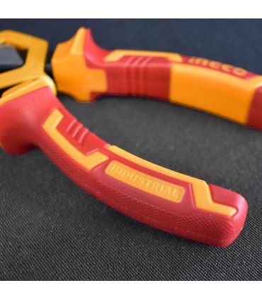Ingco HIHDCP28188 7 inch VDE Heavy Duty Insulated Diagonal Cutting Plier