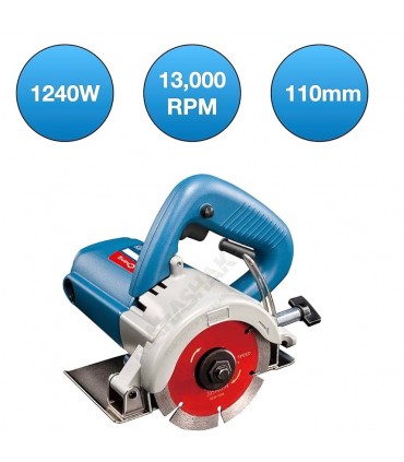 Dong Cheng DZE02-110 1240W Corded 110mm Marble Cutter