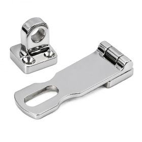 Hardware Specialist 316 Stainless Steel Marine Use Swivel Hasp & Staple Lock